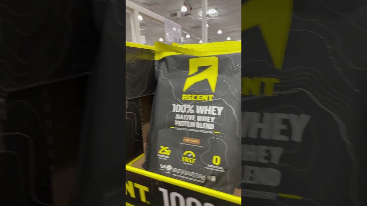 $10 Ascent 100% Whey, Native Whey Protein Blend, Vanilla Bean, 4.25 lbs