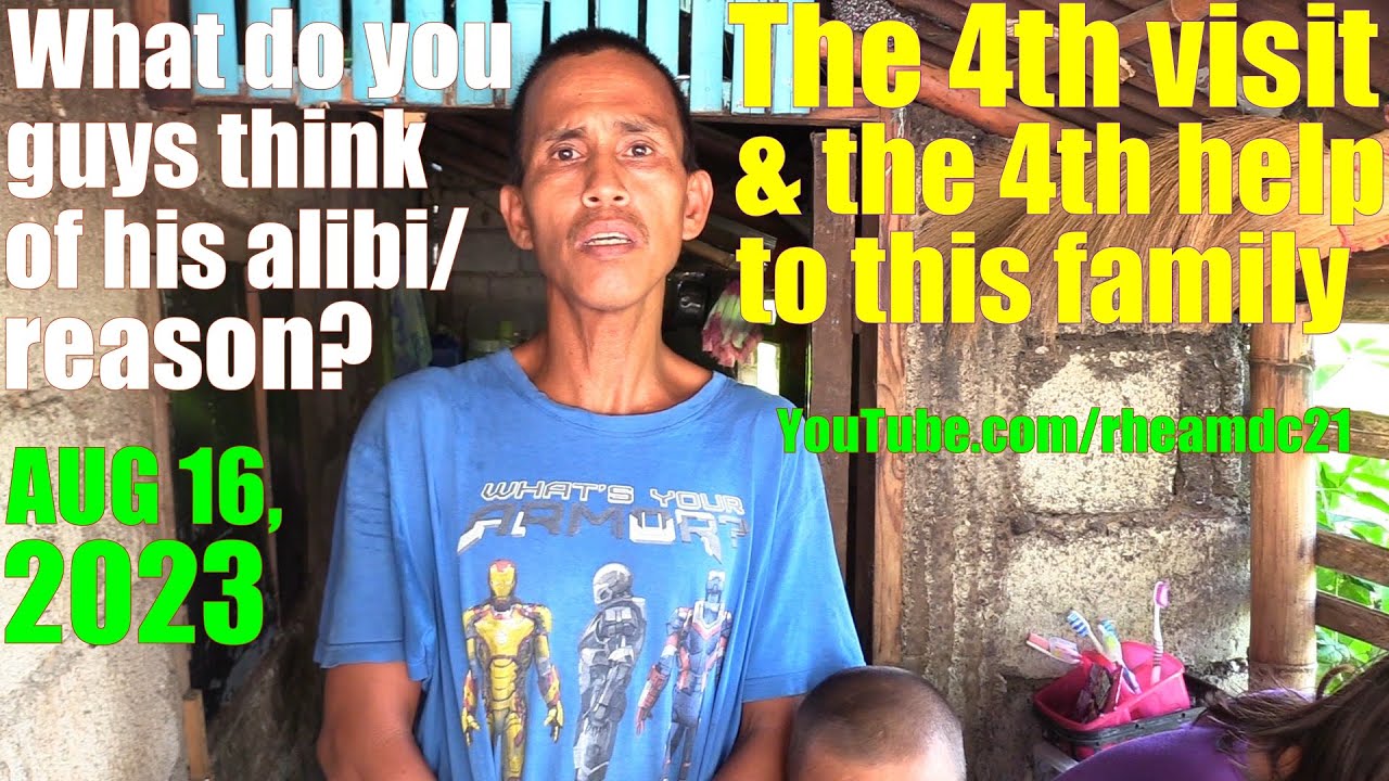 Giving Help to this Filipino Again for the 4th Time? What Do You Guys Think of His Reason/Alibi?