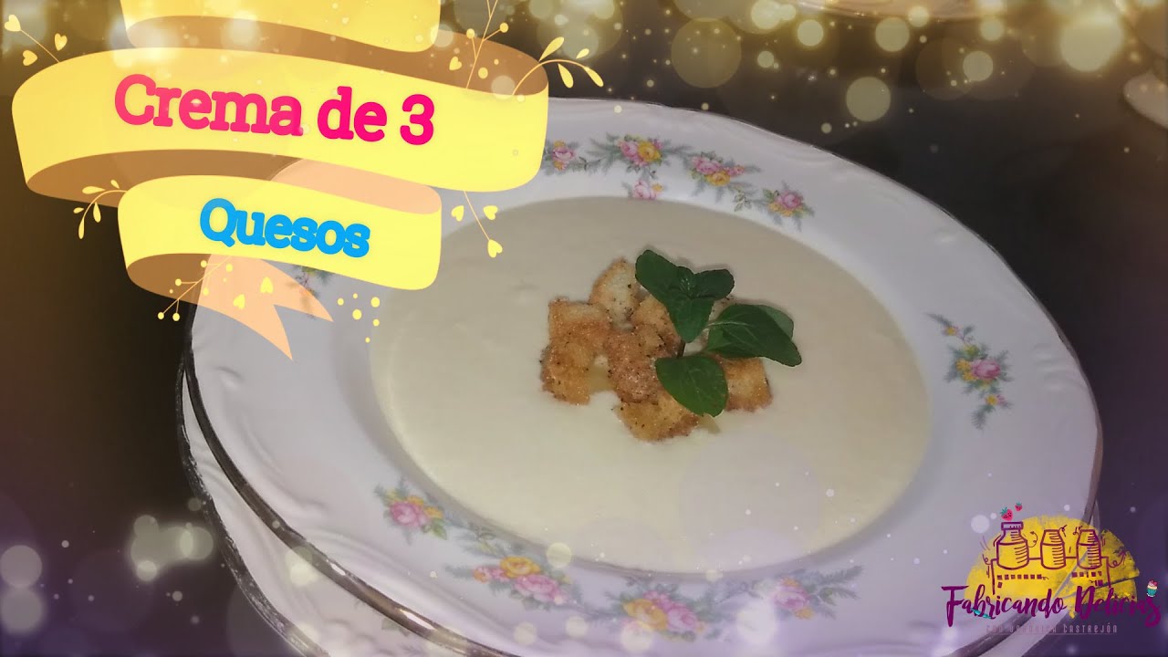 CREMA DE 3 QUESOS | SORTEO | FABRICANDO DELICIAS