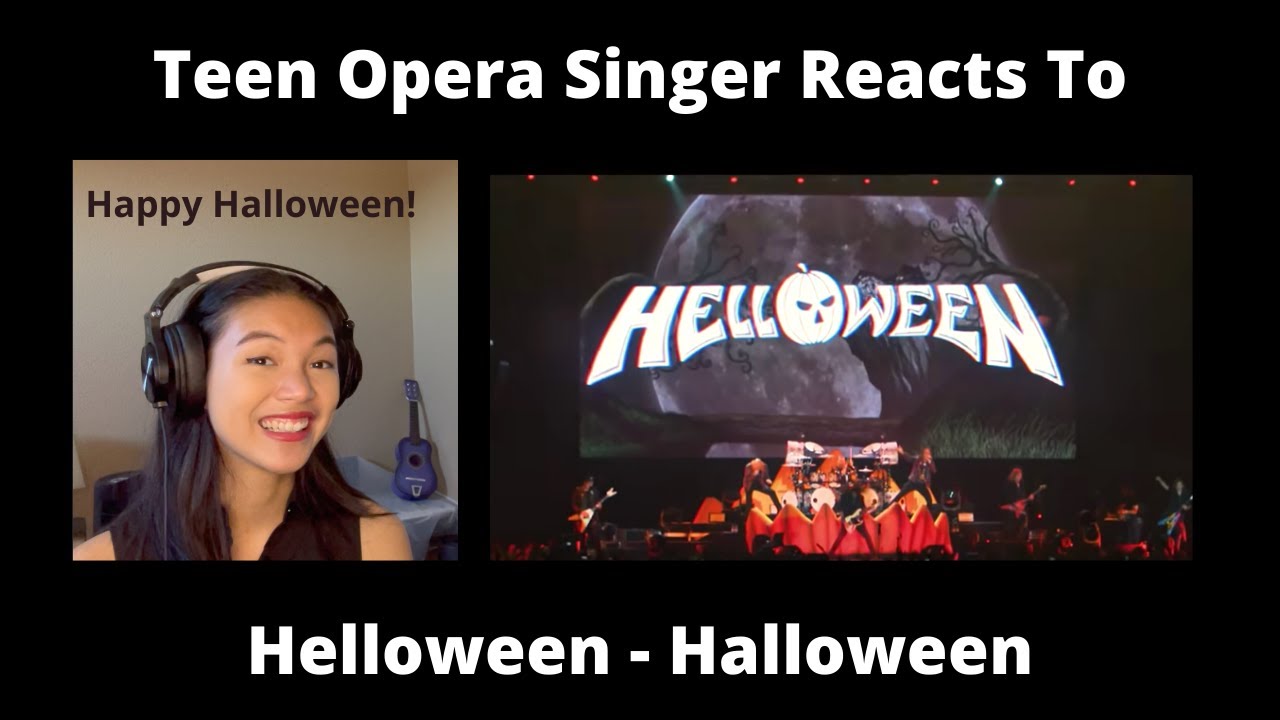 Реакция юной оперной певицы на Helloween - Хэллоуин