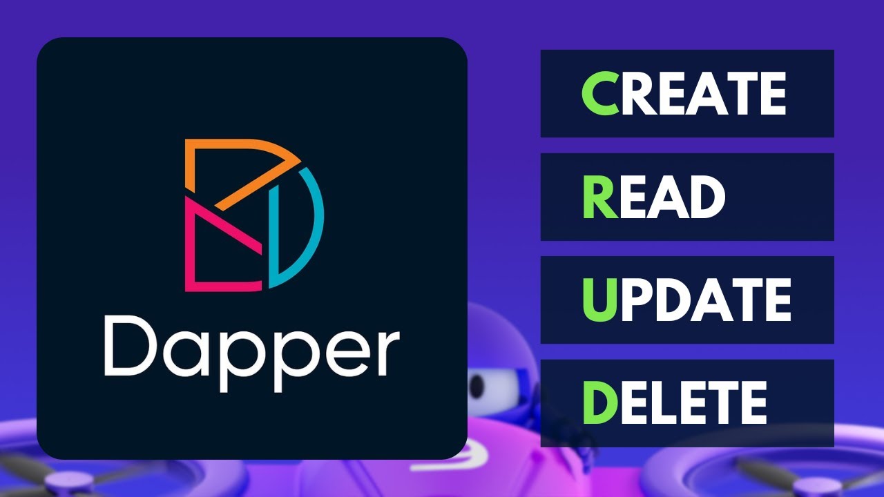 .NET 9 Web API и функция CRUD сборки DAPPER
