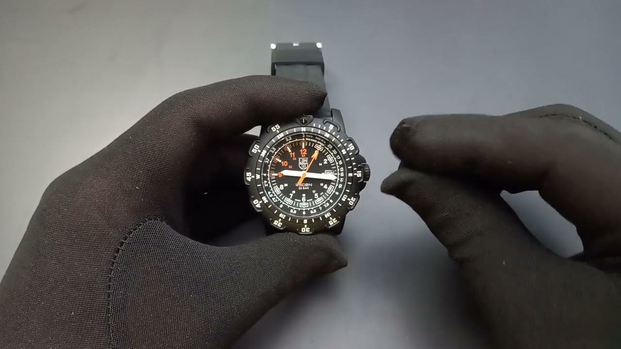 Relógio luminox point man recon a venda