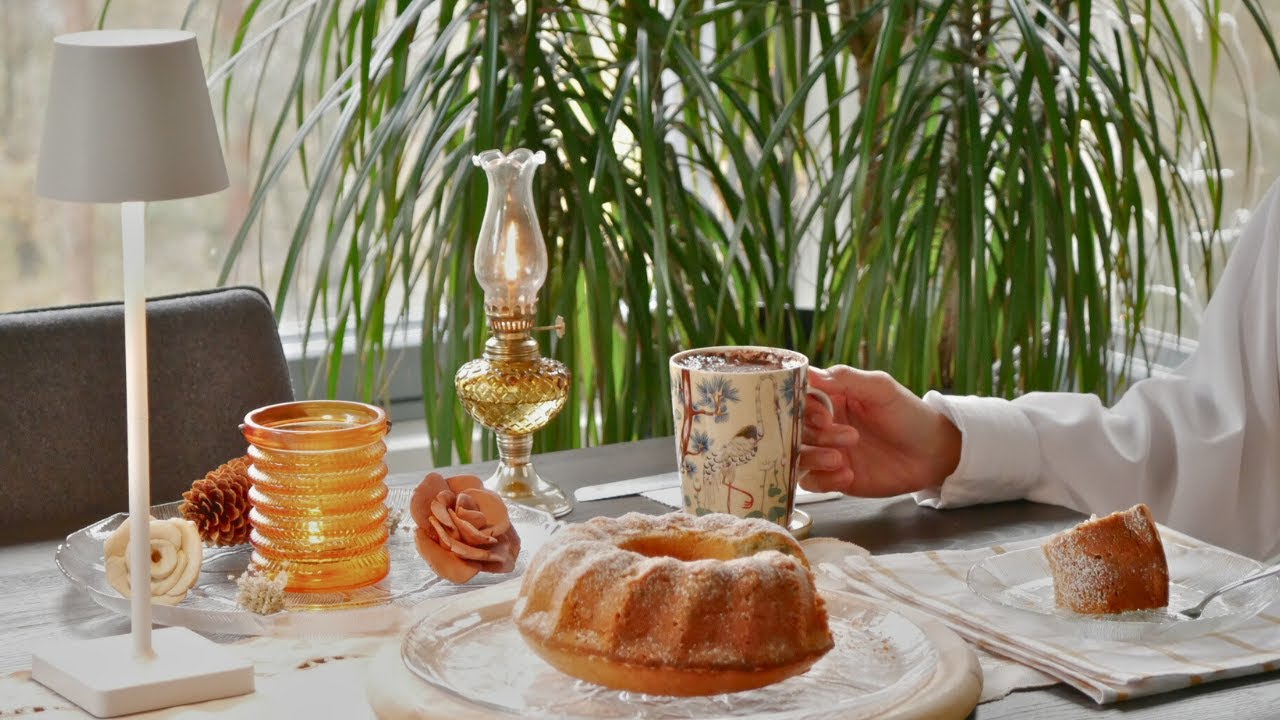 Hello October🍂🕯️| Cozy Autumn Days | Baking Pumpkin Seed Bundt Cake | Toast | Roasted Cabbage  🍁