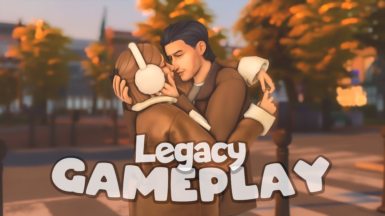 Осенний геймплей🍂 Беременность и субботние хлопоты в Sims 4🍼✨