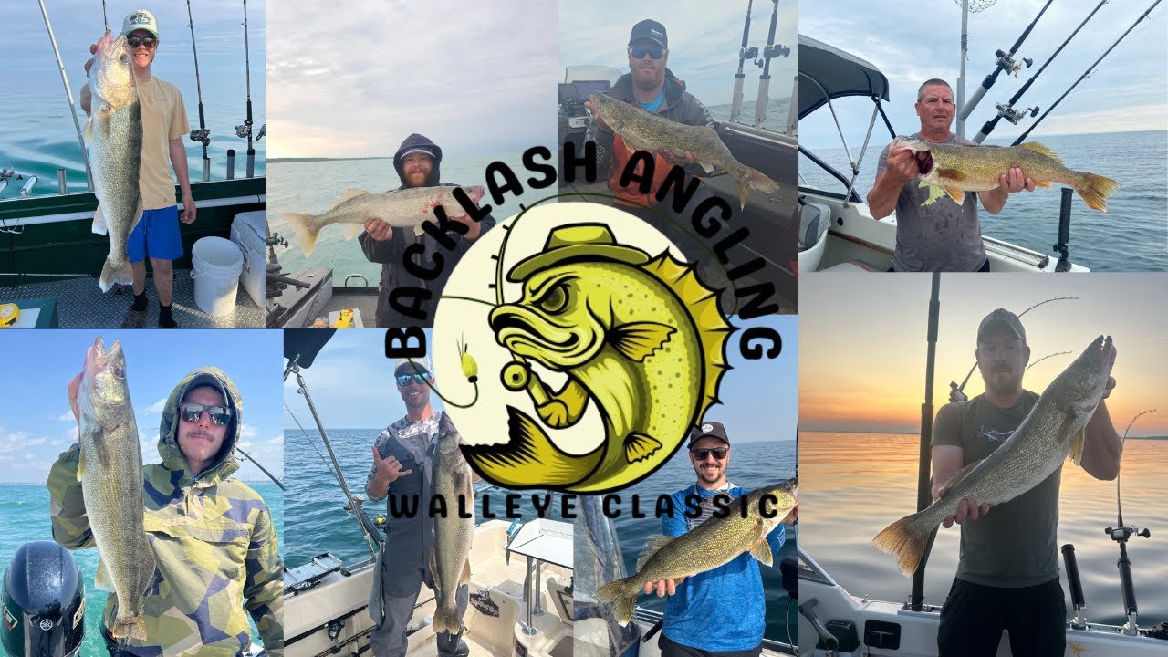 Lake Erie Walleye and Lake Trout Fishing!... Backlash Angling Walleye Classic, Info on our Tourney!