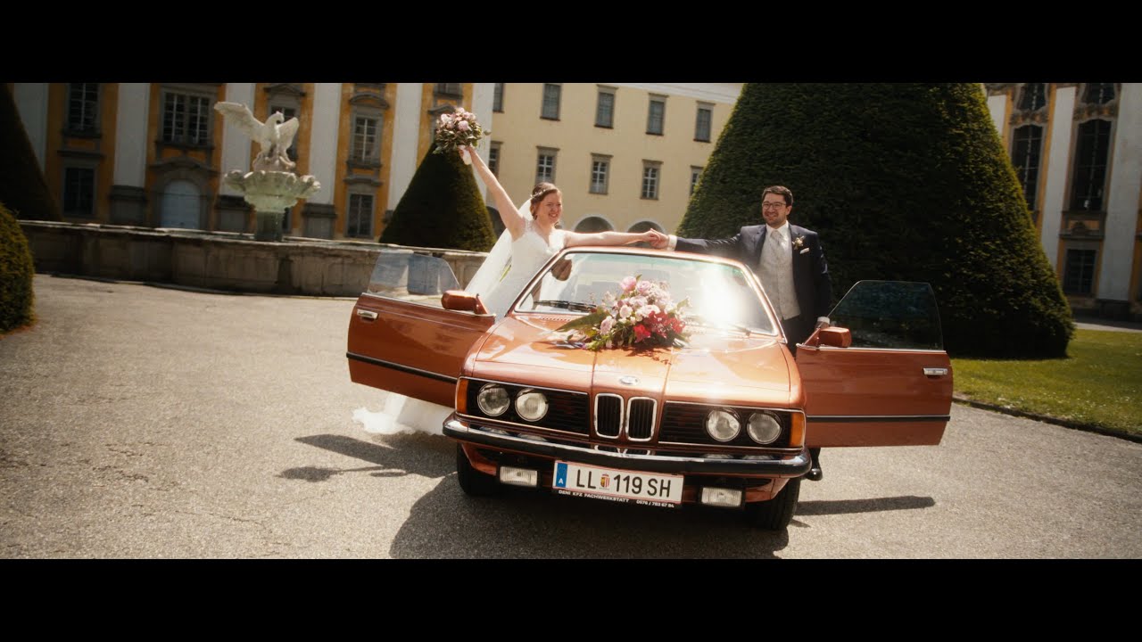 Hochzeitsfilm Stift St. Florian: Vintage BMW & Große Emotionen | KOBERFILM