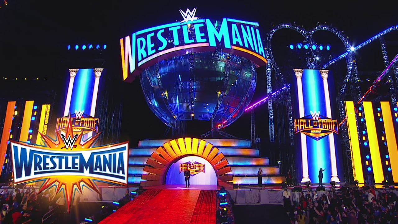 WWE of Fame Class of 2017 Inductees are honored at WrestleMania 33