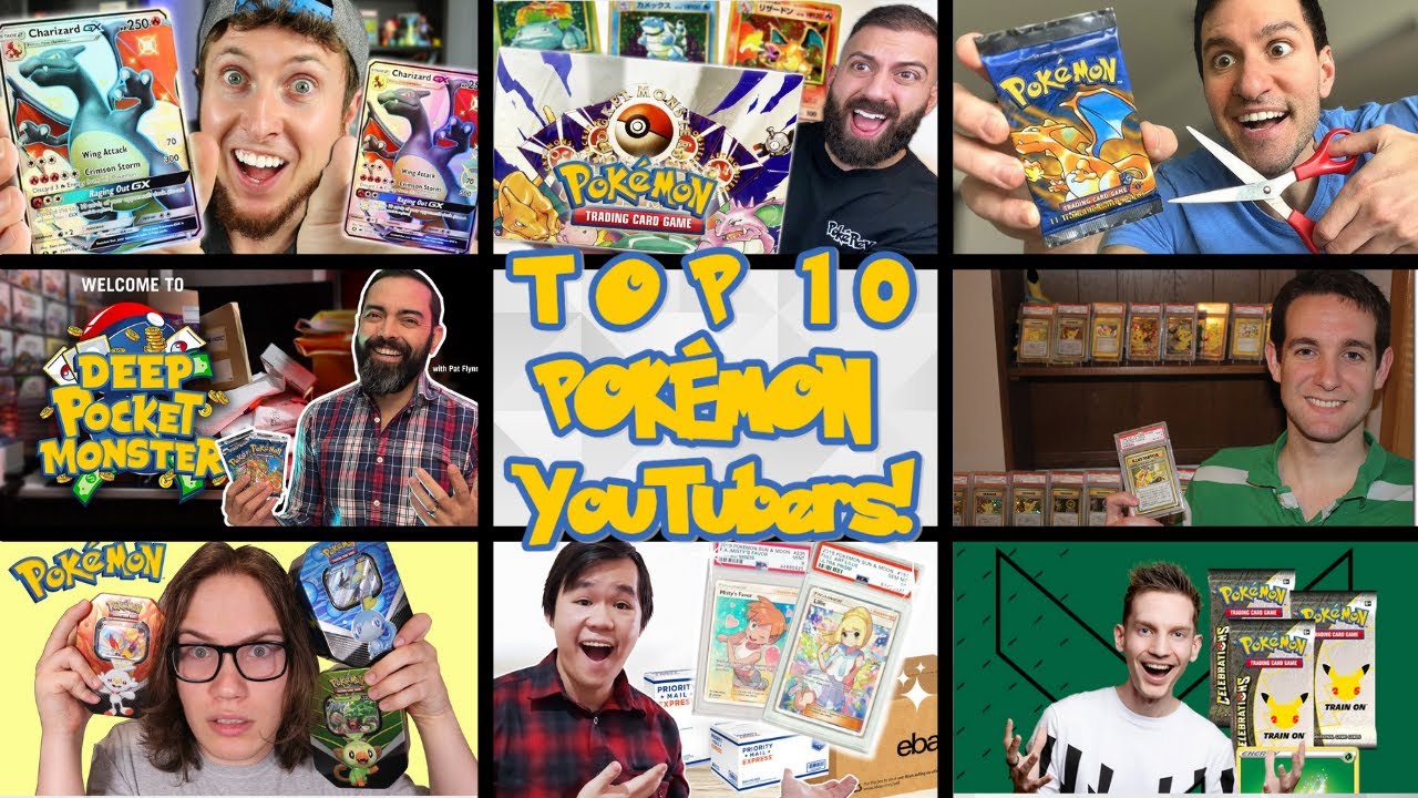 Top 10 Pok&eacute;mon YouTubers Of 2021