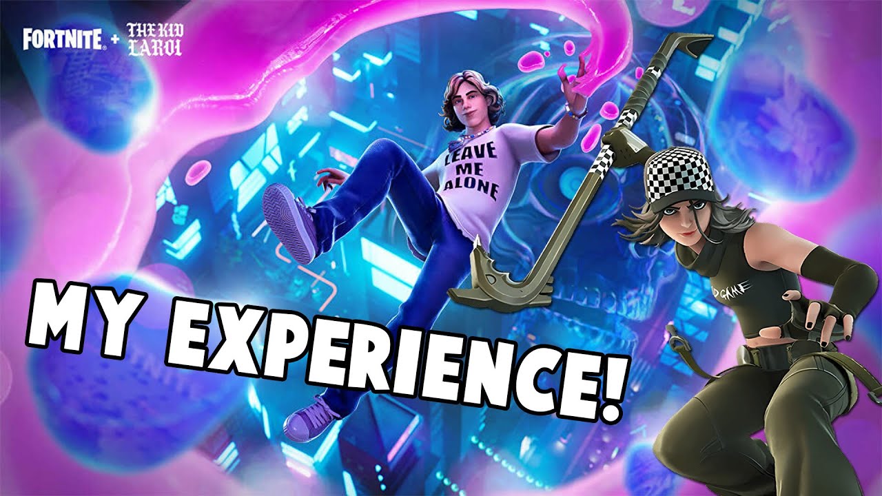 I Attended the Kid Laroi Fortnite Concert