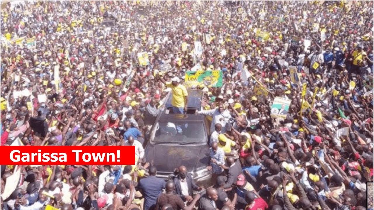 LIVE: President Ruto Mega Rally in Garissa to popularize 'Tutam' slogan!