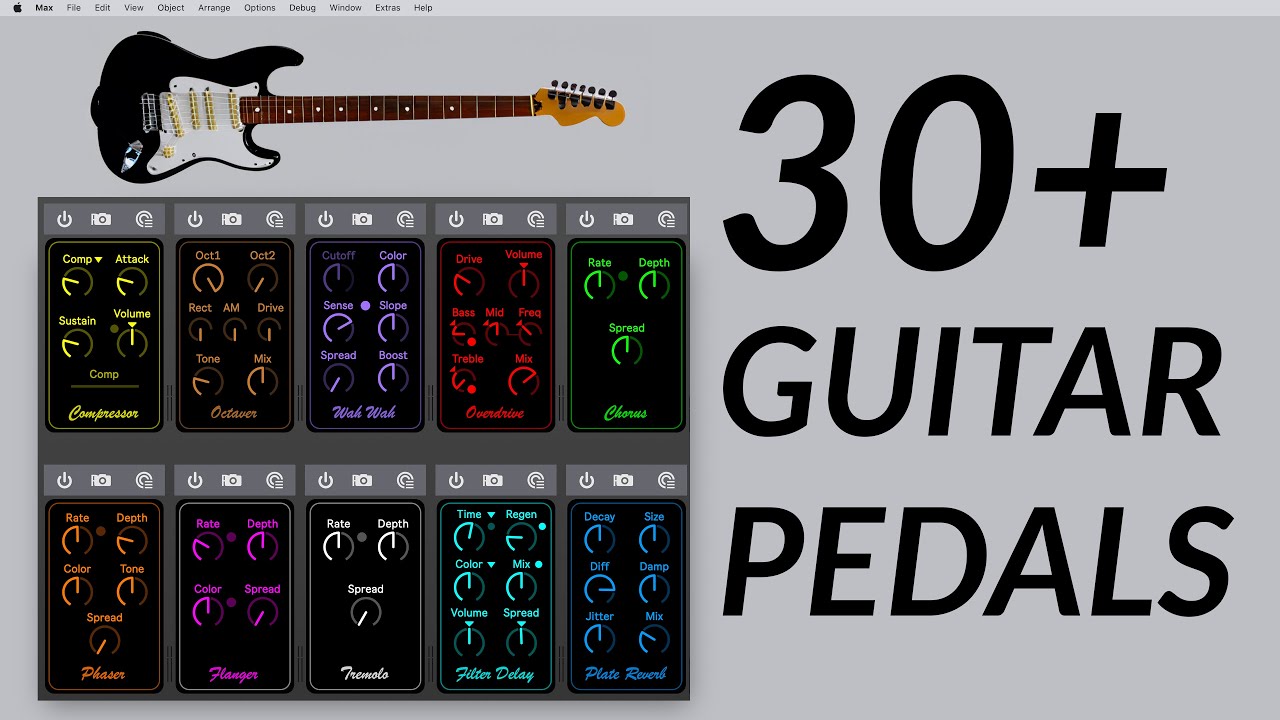 Introducing the Guitar Pedals Package