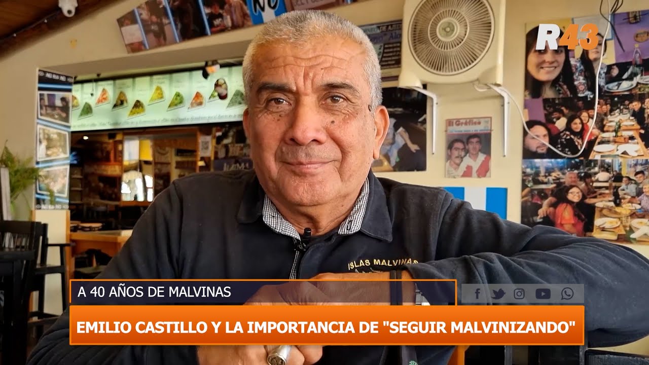 EMILIO CASTILLO Y LA IMPORTANCIA DE SEGUIR MALVINIZANDO