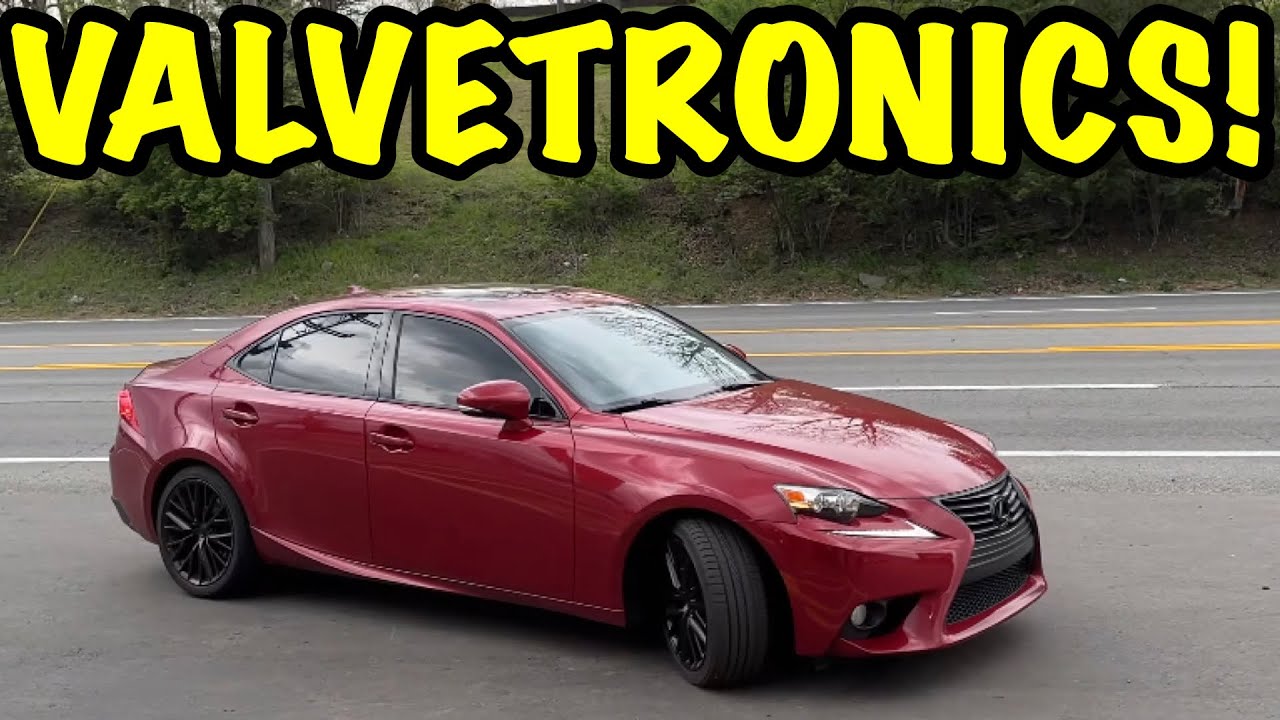 2014 Lexus IS 250 2.5L w/ VALVETRONICS MUFFLERS!