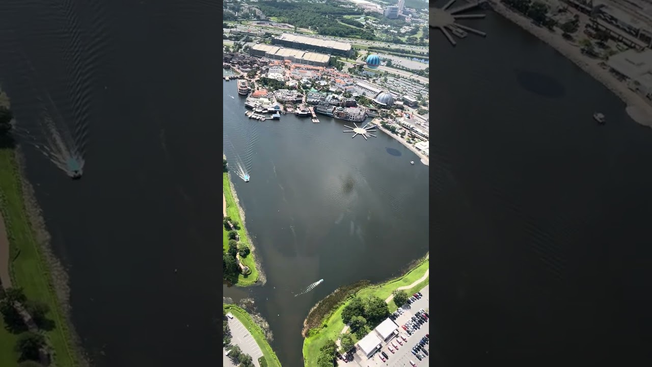 Flying over Orlando