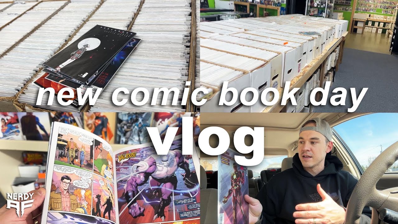 NCBD VLOG: was not expecting these back issue finds!