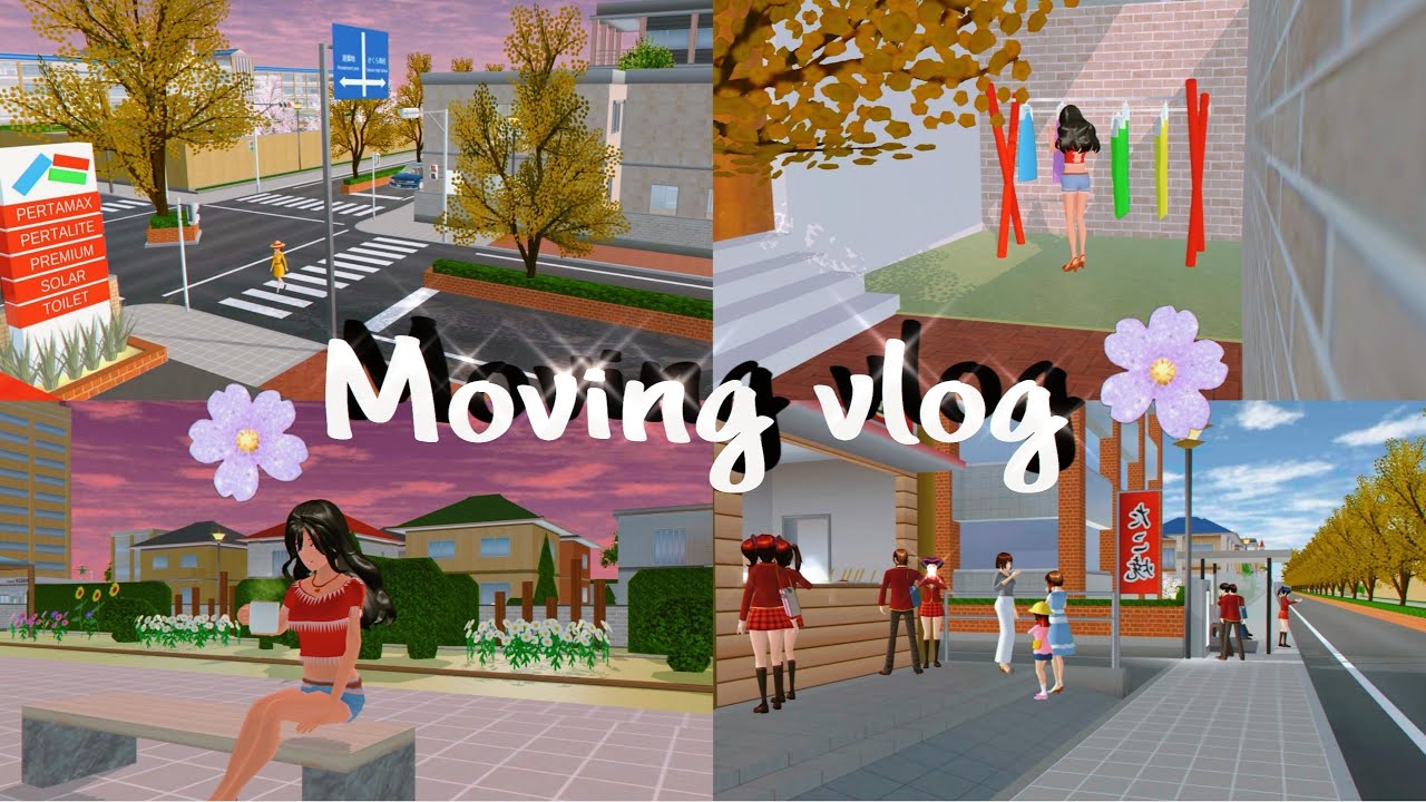 SAKURA VLOG✨ || SAKURA SCHOOL SIMULATOR ||