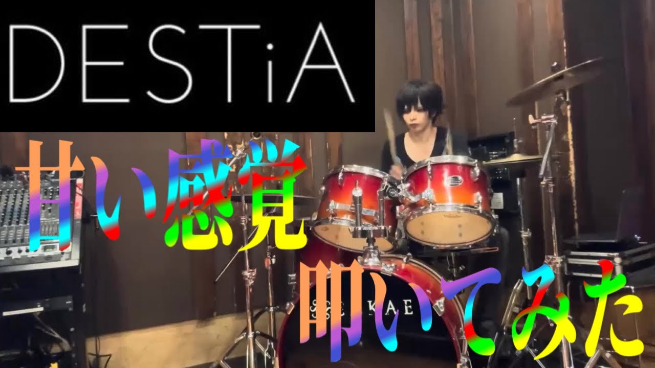 DESTiA 甘い感覚 叩いてみた