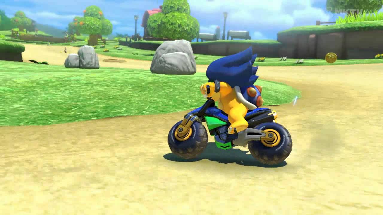 Wii U - Mario Kart 8 - Animal Crossing (Summer) 50cc VS Race - Ludwig von Koopa