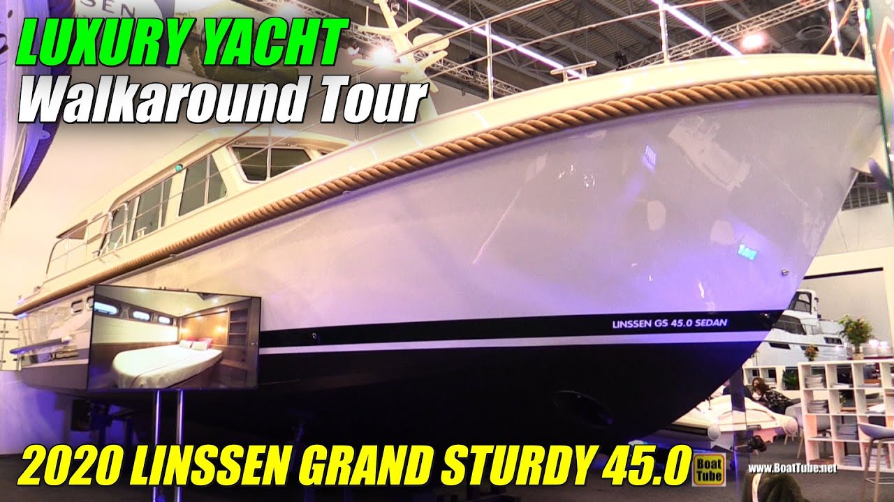 2020 Linssen Grand Sturdy 45.0 Sedan Motor Yacht - Walkaround Tour - 2020 Boot Dusseldorf