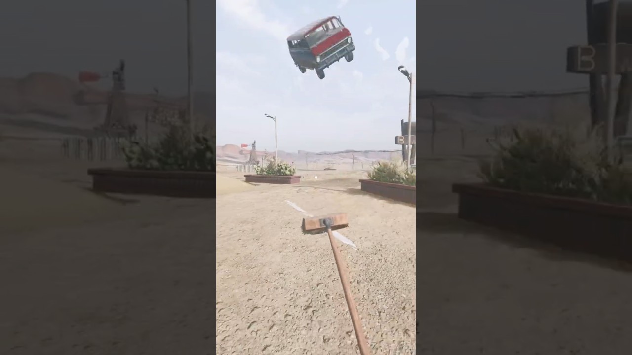 Gas Station Simulator has a magic broom 