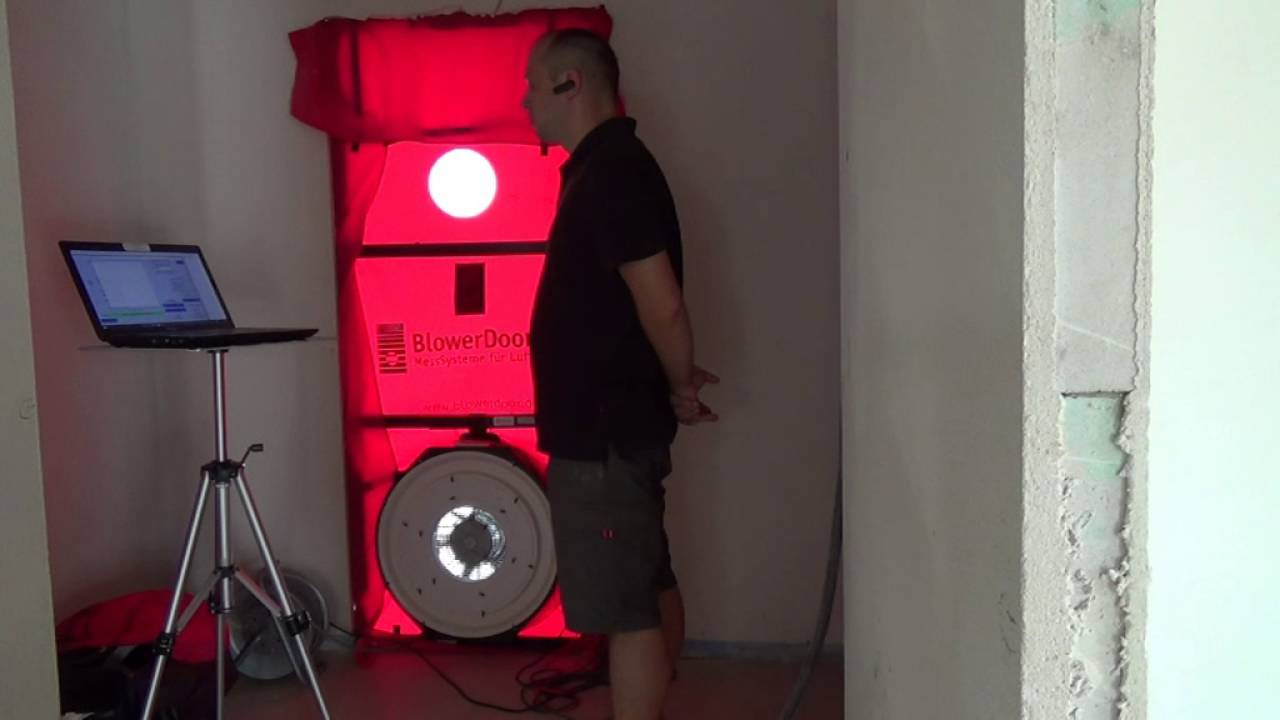 Blower Door Test richterbautechnik de