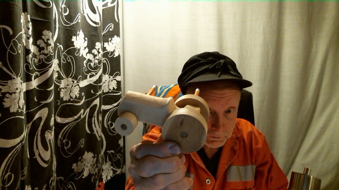 Lathe Turned Wooden Toy