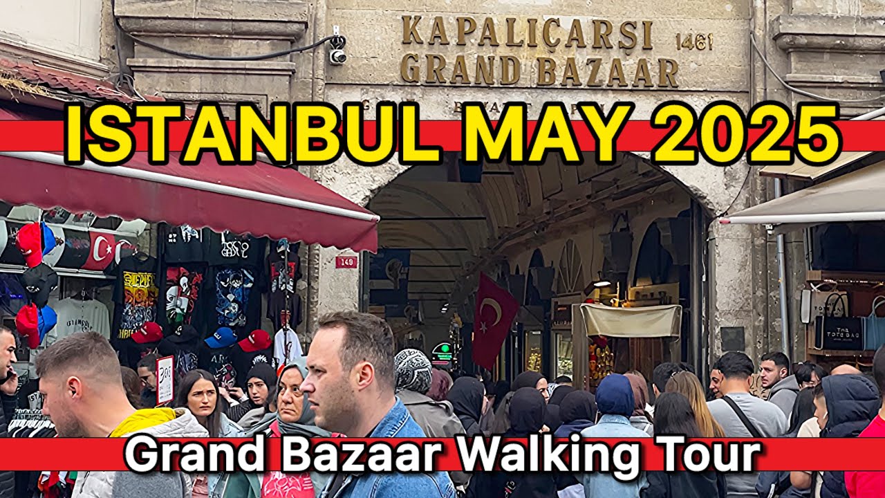 Turkiye🇹🇷Istanbul 2025, Fatih,Beyazit Square,Grand Bazaar,Fake Market Walking Tour Travel Guide |4K