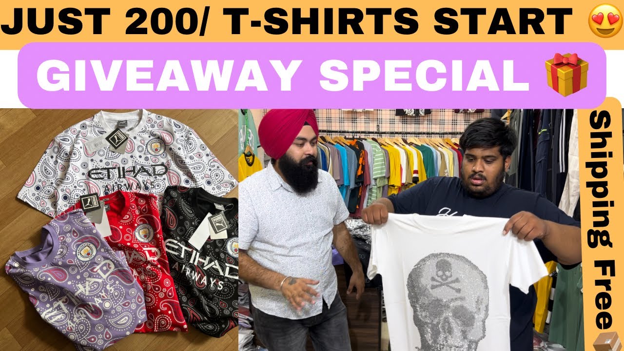 Sai ji trader’s T-shirts lowers just 200 start Giveaway special 🤩