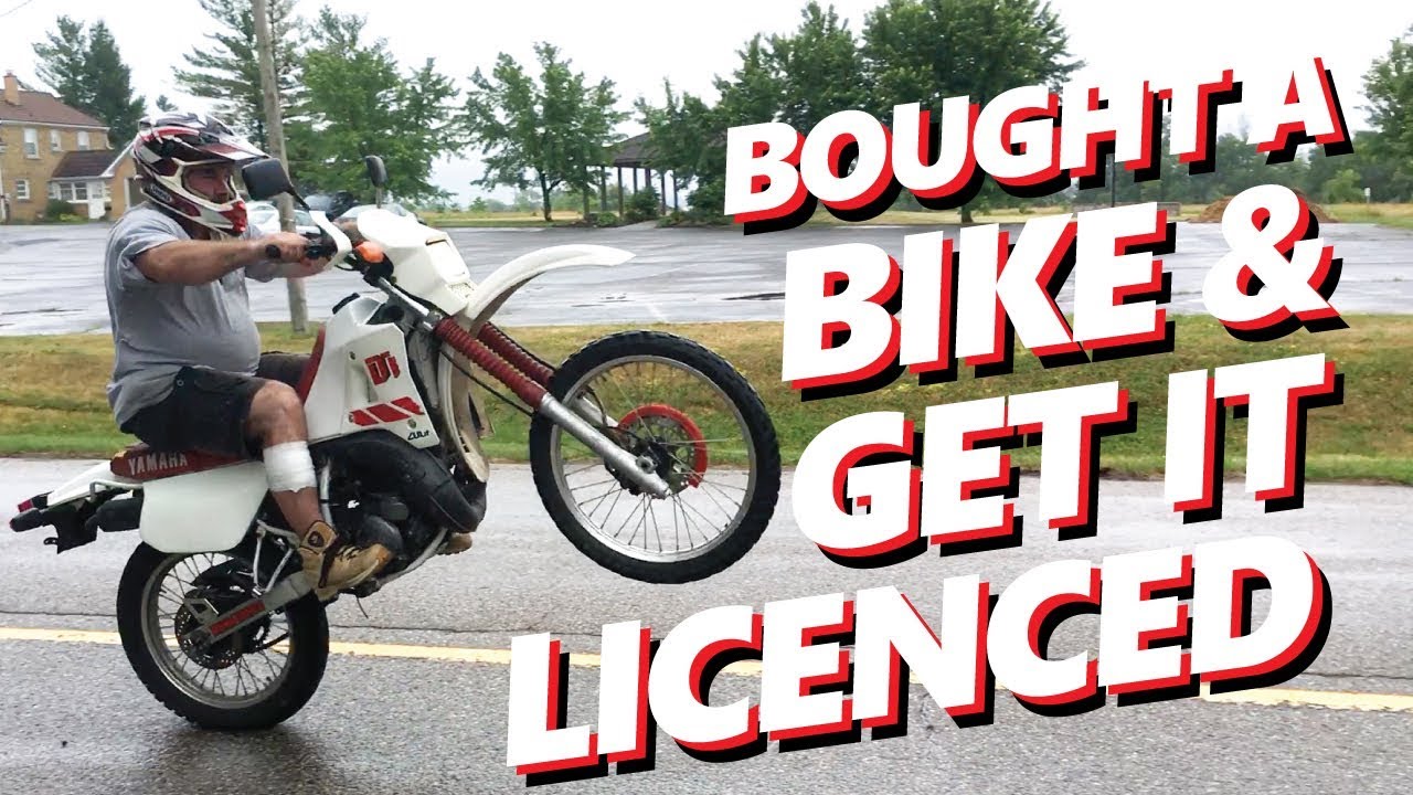 Buying a Used Motorcyle and Getting Licence - 2 Stroke Dual Sport Enduro