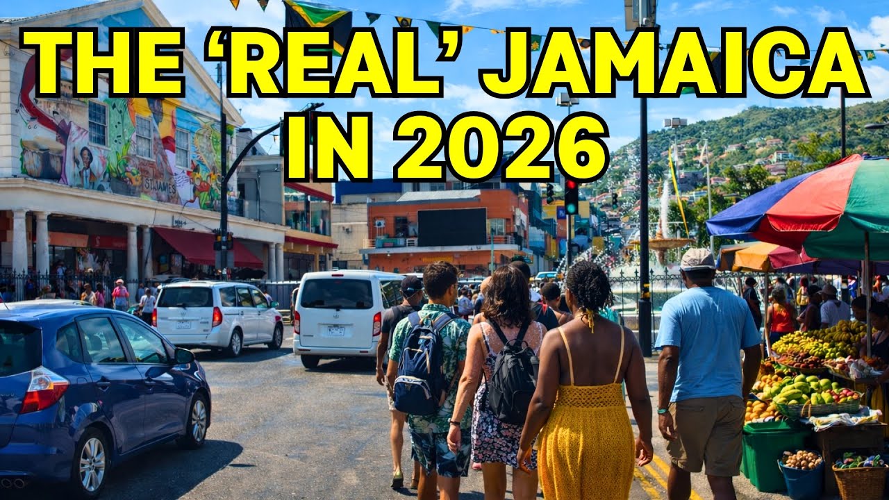 Montego Bay Jamajka 2026 | PEŁNA wycieczka po mieście i wybrzeżu