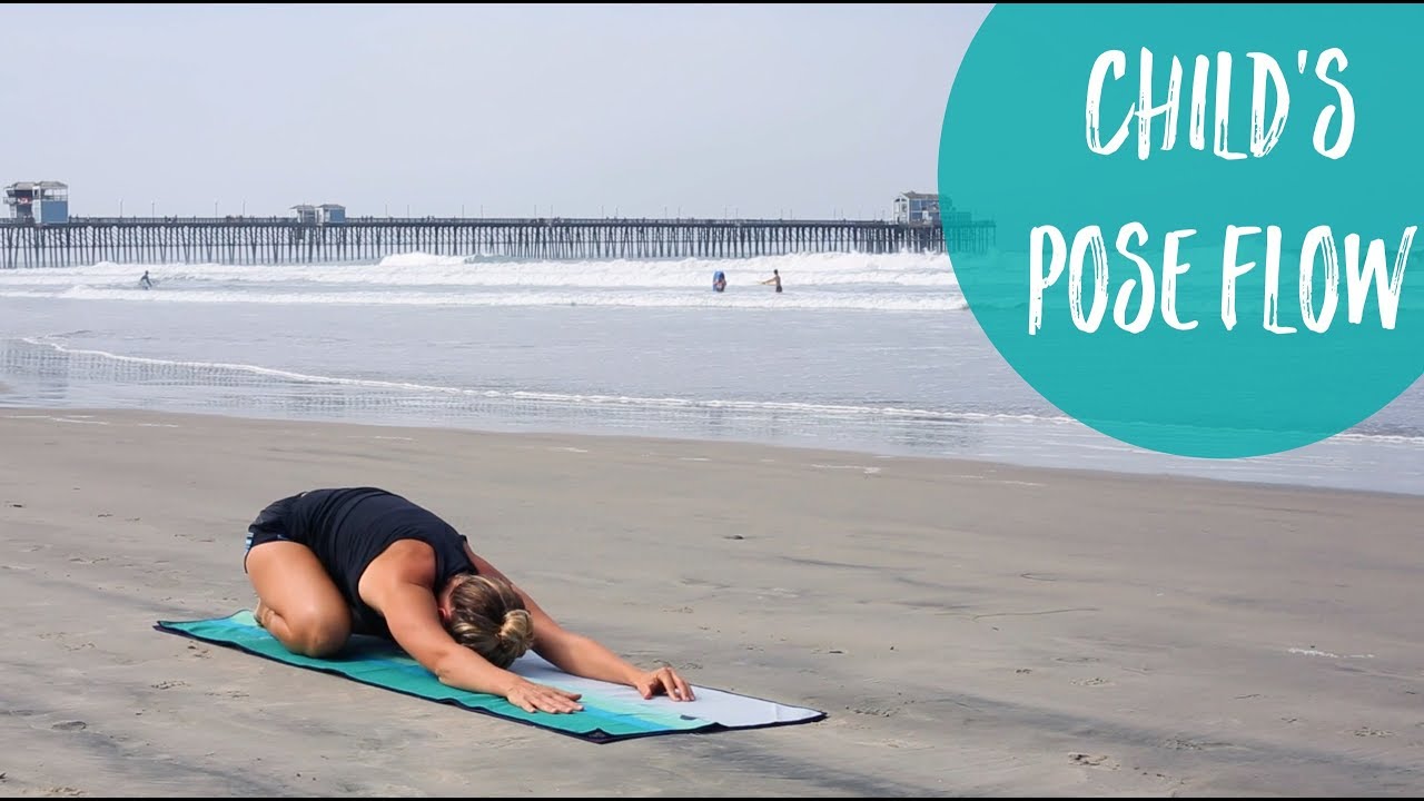 Child's Pose Yoga Flow