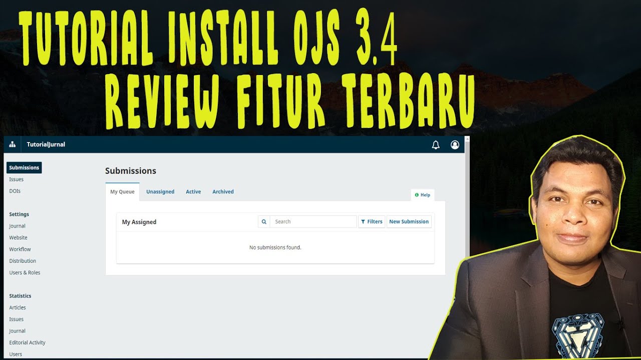 TUTORIAL INSTALL OJS 3.4 DAN REVIEW FITUR TERBARU