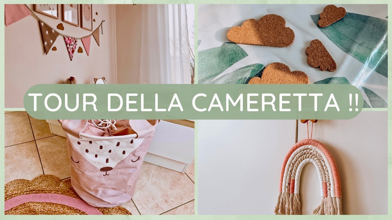 🎀 TOUR DELLA CAMERETTA | Un giro dettagliato della cameretta arredata con amore!!