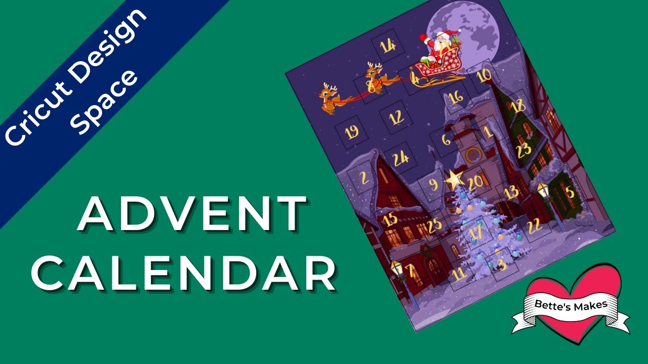 How to Make an Advent Calendar Using the Cricut Perf Tool (Cricut Craft)