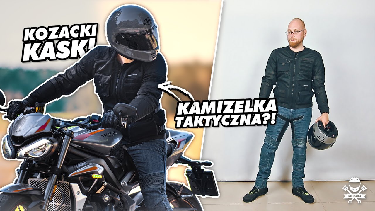 To nie jest zestaw dla każdego... - Arai Concept X, Rebelhorn Brutale & Eagle II