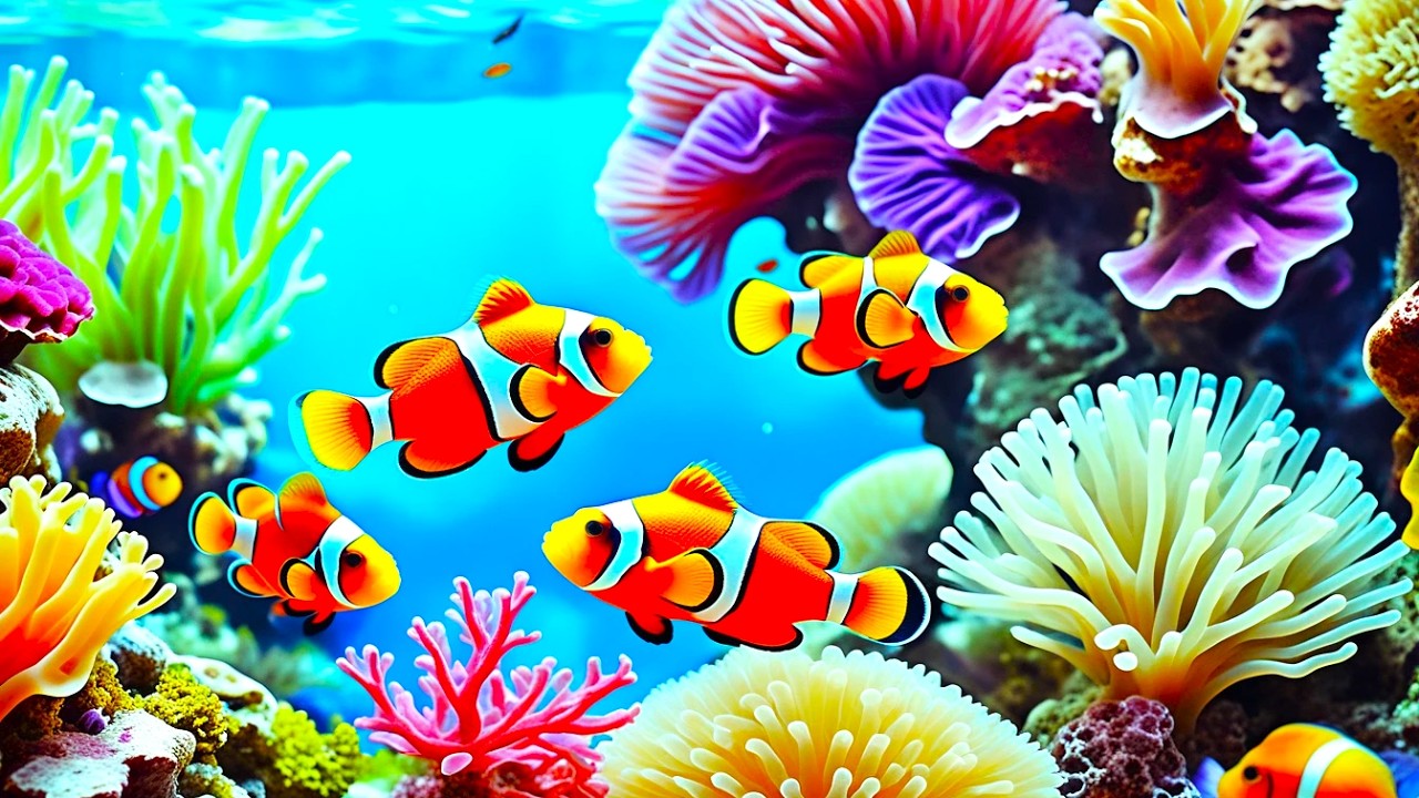 The Best 4K Aquarium - Explore the Stunning World of Sea Jellyfish and Beautiful Coral Reef Fish. #8