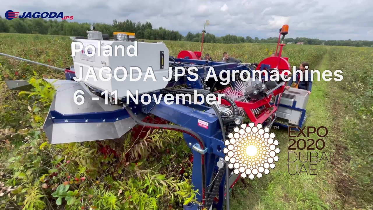 Expo Dubai 2020 JAGODA JPS Agromachines