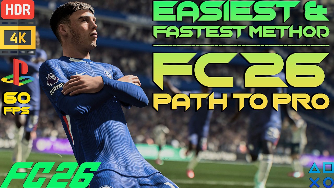 FC 26 Path to Pro &mdash; Easiest & Fastest Method | EA SPORTS FC 26 | PS5 4K | 60FPS