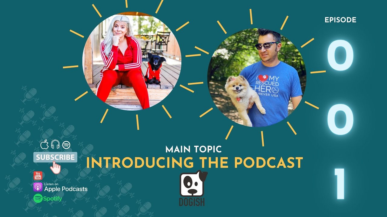 Topics for Dog Moms & Dog Dads : The Dogish Podcast Ep. 001
