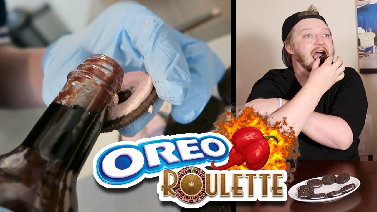 OREO ROULETTE w/ WORLD'S HOTTEST CHILLI (2 Million Scovilles) | WheresMyChallenge