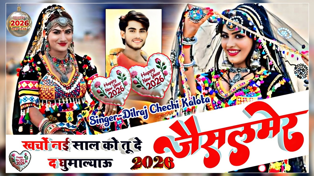 New year Trending song ~खर्चो  नई साल को तू दे द घुमाल्याऊ  जैसलमेर ||Singer Dilraj Chechi Kalota 