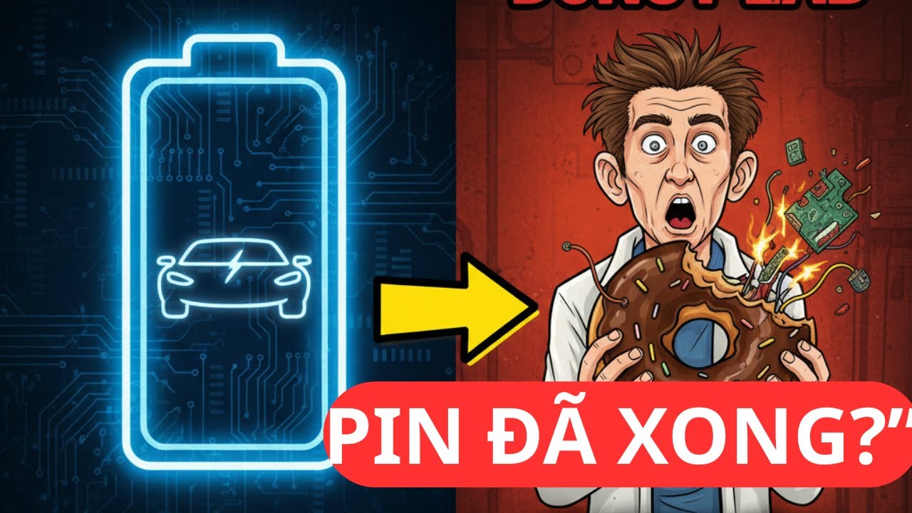 Pin thể rắn ĐẦU TIÊN đã được sản xuất Donut Lab rò rỉ sự thật & tác động đến xe điện 2026