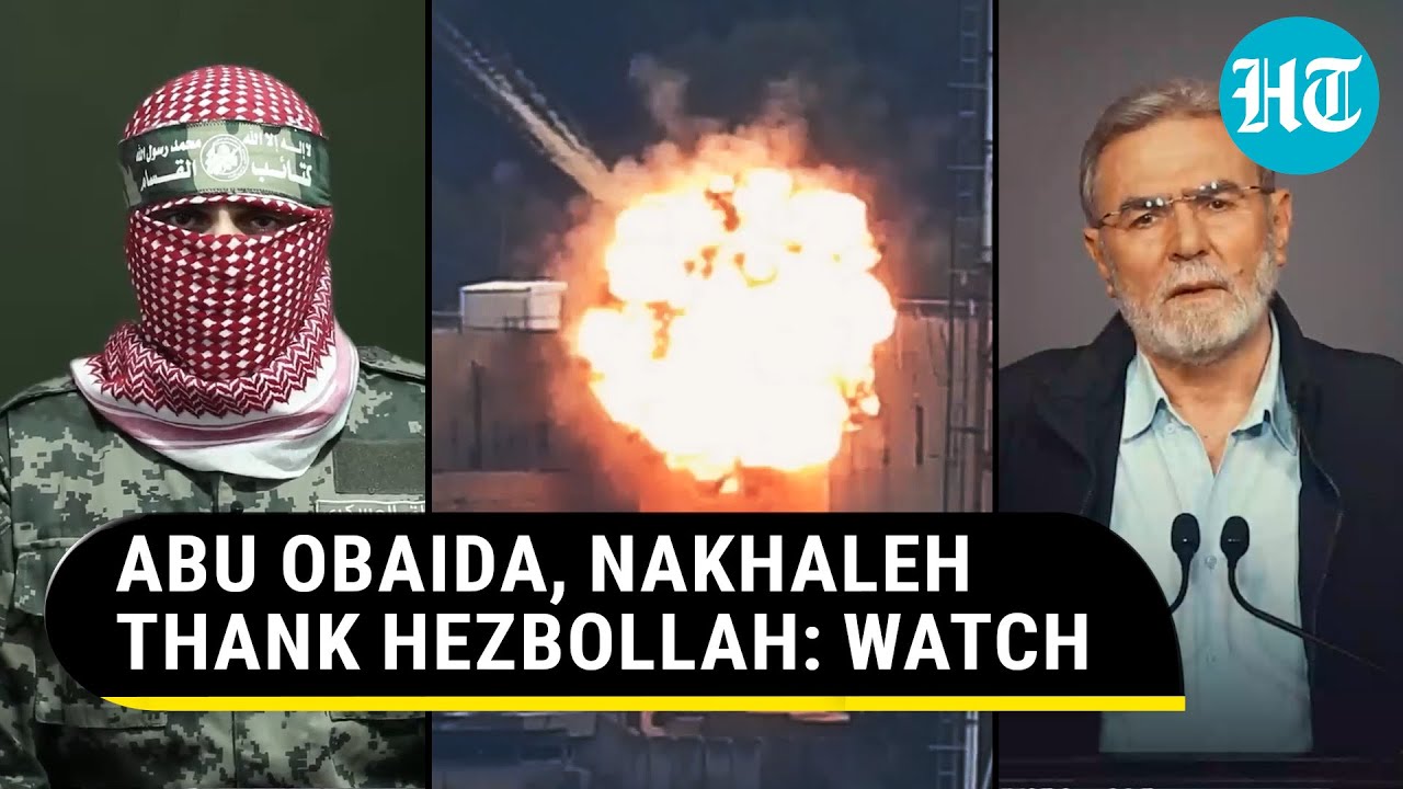 Hamas' Abu Obaida Speaks On Hezbollah Attacking Israel; Islamic Jihad Thanks Lebanese Group | Gaza