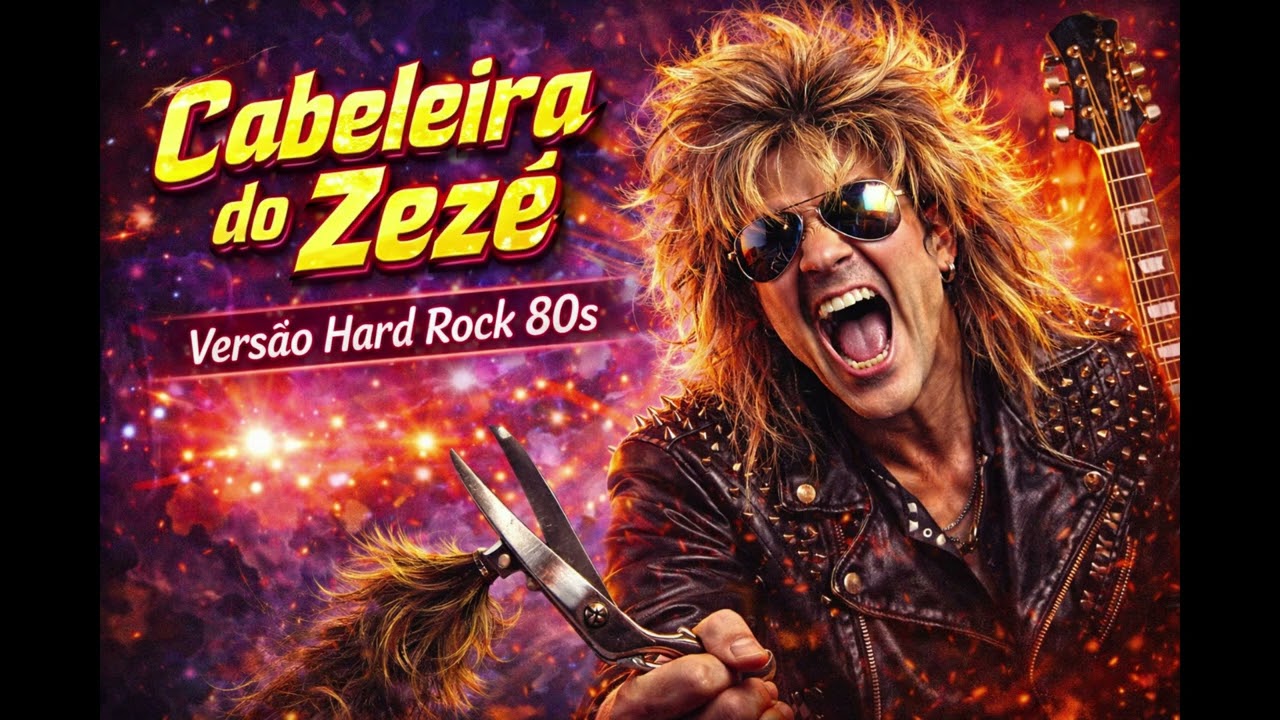 Cabeleira do Zezé - Especial Carnaval - VERSÃO HARD ROCK 80´S