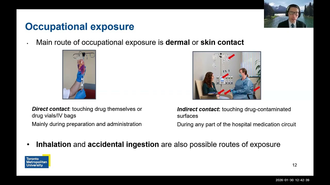 OEH seminar- Occupational exposure to hazardous drugs in BC healthcare