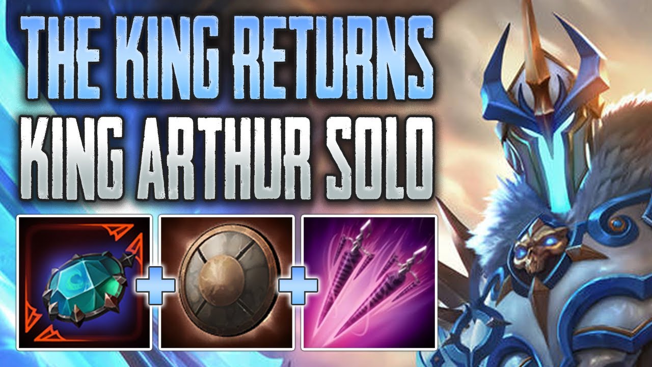 IS KING ARTHUR GOOD AGAIN!? King Arthur Solo Gameplay (SMITE Ranked Conquest)