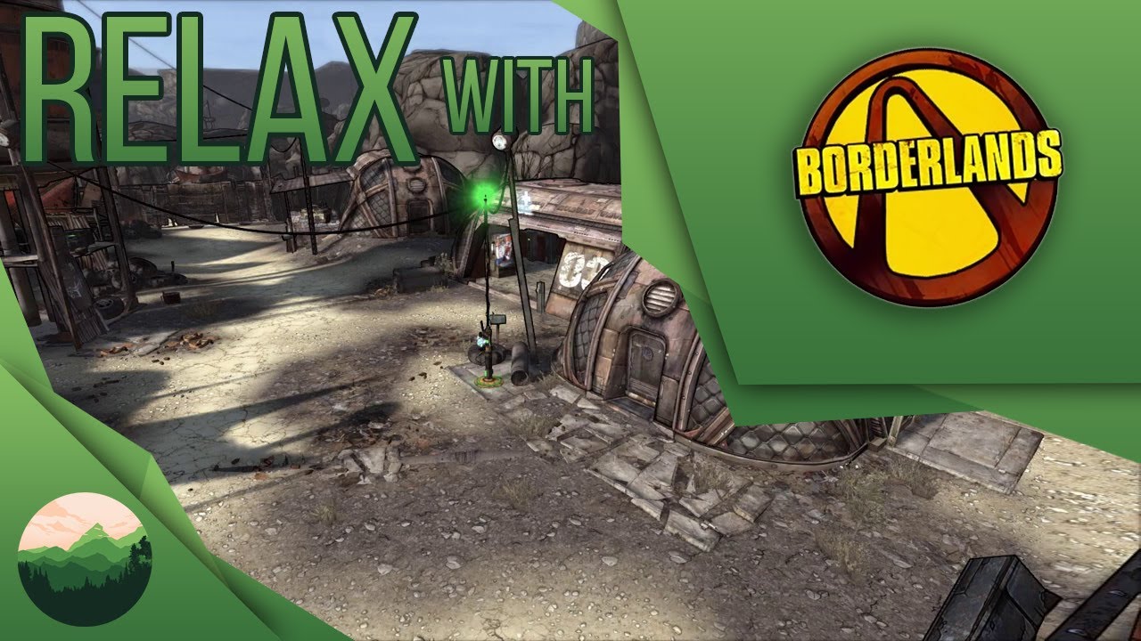 BORDERLANDS - Relaxing Gameplay for Sleep/Meditation/Study/Ambience (Ambient Music/Wind)