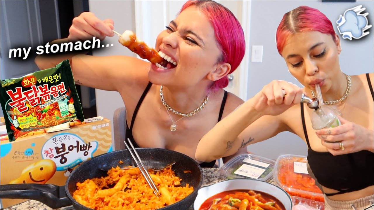 Sm0ke & Eat with Me! (KOREAN FOOD)