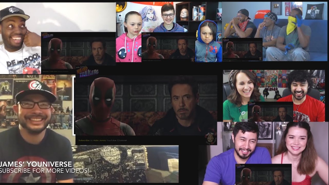 Avengers Infinity War Weird Trailer 2 -  FUNNY SPOOF PARODY by Aldo Jones Reaction Mashup