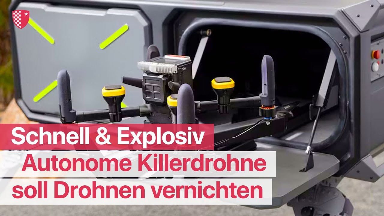 Autonome Killerdrohne soll Drohnen vernichten